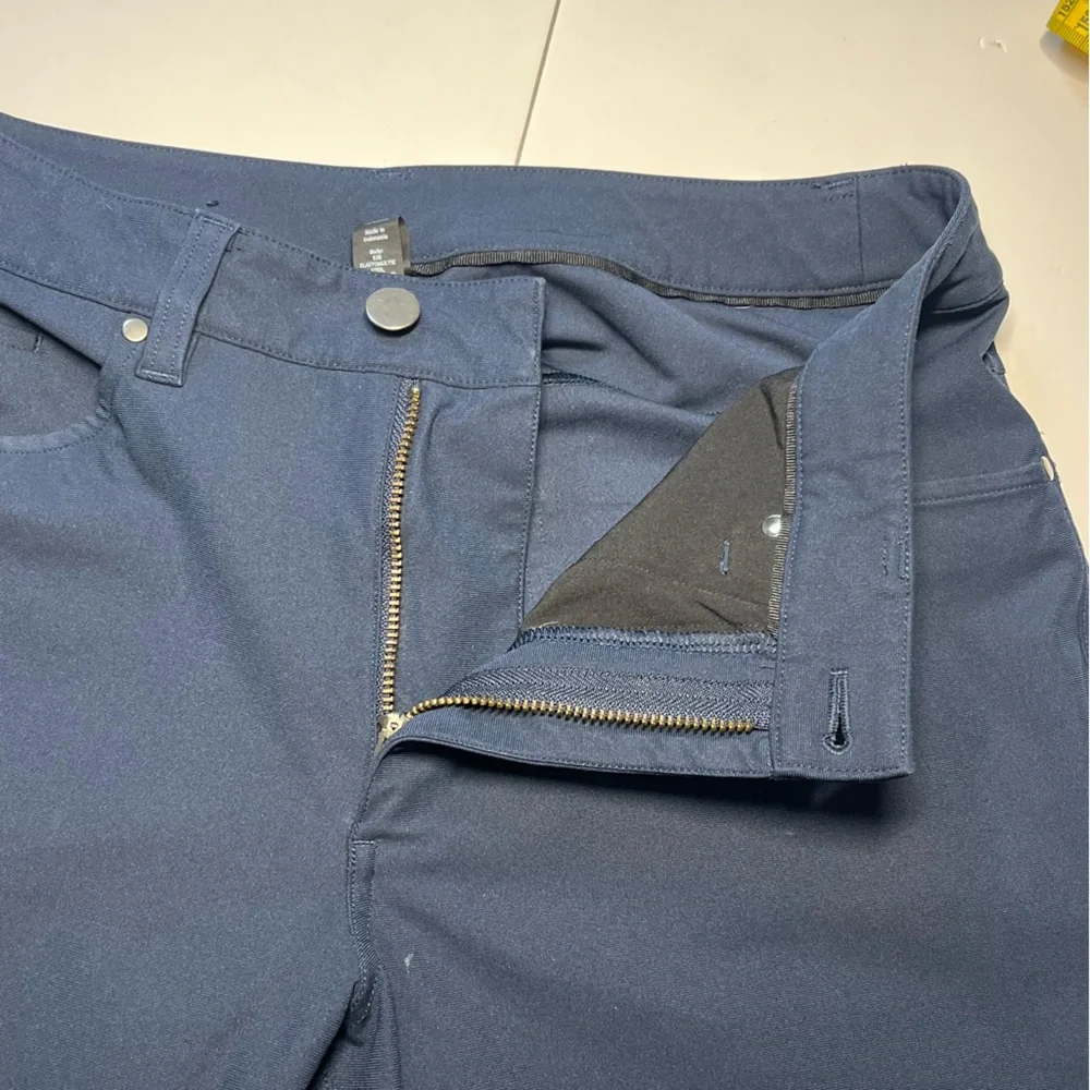 Lululemon Men’s 30 True Navy ABC Slim-Fit 5 Pocket Pant 30L Warpstreme Trousers